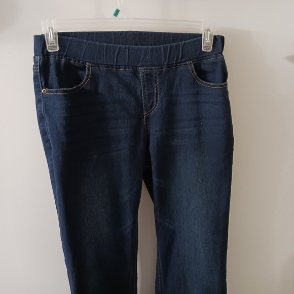 Jvini Stretch Jeans Size M Dark Wash Pull On - Picture 2 of 4